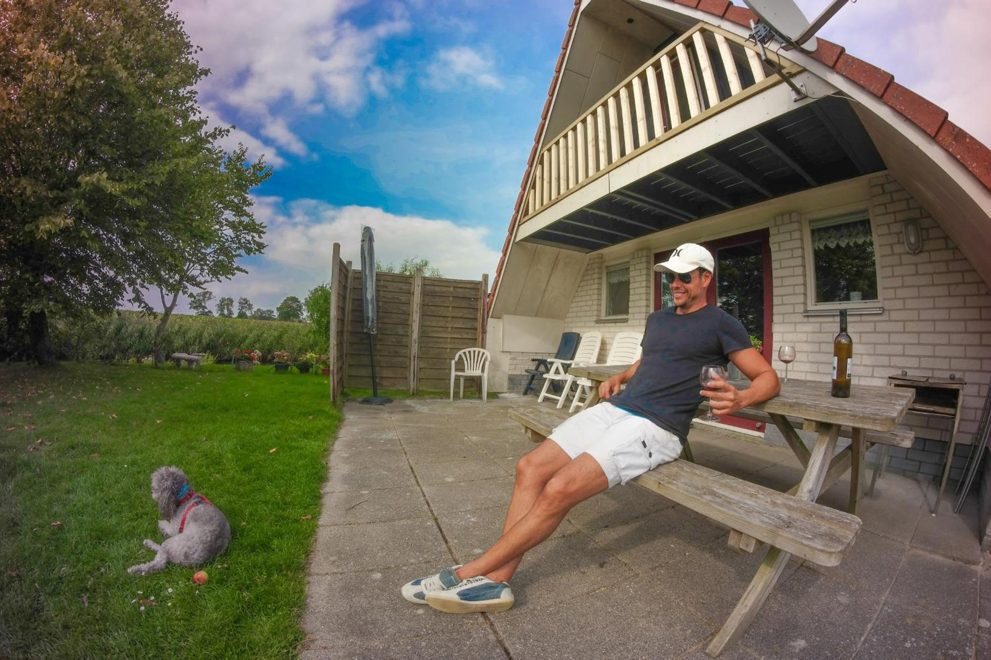 Leonie 6 Pers Holiday Home With A Large Garden Close To The Lauwersmeer Anjum Exterior photo